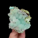 Natural Blue Aragonite, Mineral Specimen:Yunnan,China (100*105*35MM) - image 1