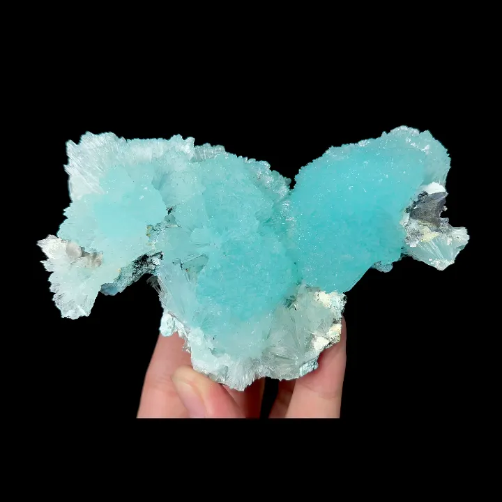 Natural Blue Aragonite, Mineral Specimen:Yunnan,Wenshan (115*75*40MM) - image 4