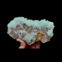 Natural Blue Aragonite, Mineral Specimen:Yunnan,Wenshan (180*90*40MM) - image 2