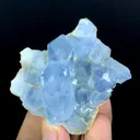 Natural Blue Color Celestine Crystals Cluster, Celestine Bunch, Raw Celestine, Celestine Specimen, Minerals Specimen, Celestine from Afghanistan - - image 2