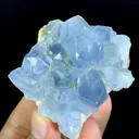 Natural Blue Color Celestine Crystals Cluster, Celestine Bunch, Raw Celestine, Celestine Specimen, Minerals Specimen, Celestine from Afghanistan - - image 4