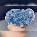 Natural Blue Cube Fluorite comes from Fujian,China 160*90*55MM - image 3