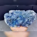 Natural Blue Cube Fluorite comes from Fujian,China 160*90*55MM - image 1