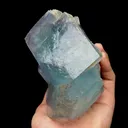 Natural Blue Cube Fluorite, Mineral Specimen: Yaogangxian,Hunan (115*105*90MM) - image 5