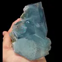 Natural Blue Cube Fluorite, Mineral Specimen: Yaogangxian,Hunan (115*105*90MM) - image 3