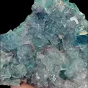 Natural Blue Cube Fluorite, Mineral Specimen:Xianghualing,Hunan (180*140*80MM) - image 3