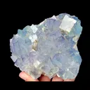 Natural Blue Cube Fluorite, Mineral Specimen:Yaogangxian,Hunan (125*100*30MM) - image 2