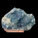 Natural Blue Cube Fluorite, Mineral Specimen:Yaogangxian,Hunan (180*100*45MM) - image 2