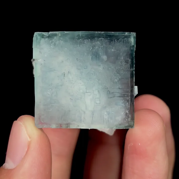 Natural Blue Cube Fluorite, Mineral Specimen:Yaogangxian,Hunan (25*30*25MM) - image 2