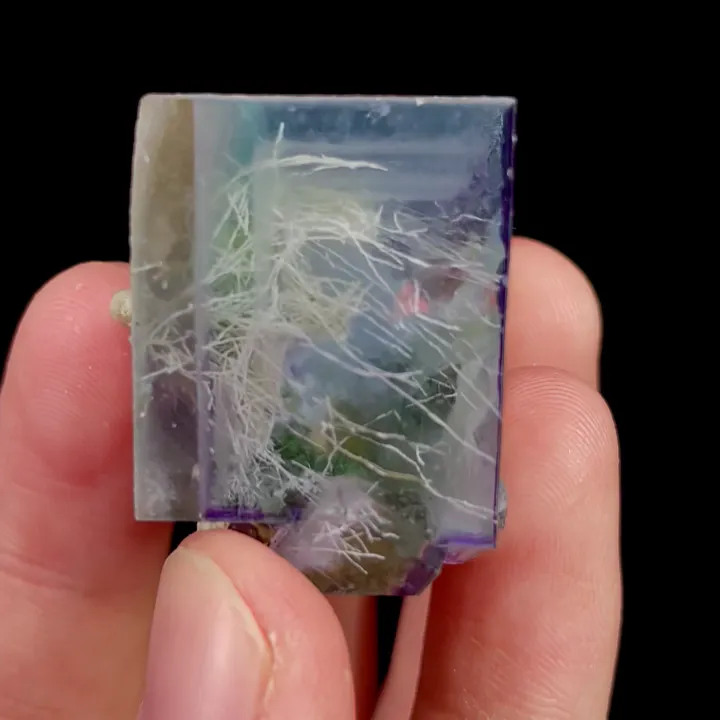 Natural Blue Cube Fluorite, Mineral Specimen:Yaogangxian,Hunan (30*25*30MM) - image 3