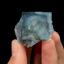 Natural Blue Cube Fluorite, Mineral Specimen:Yaogangxian,Hunan (30*30*25MM) - image 4