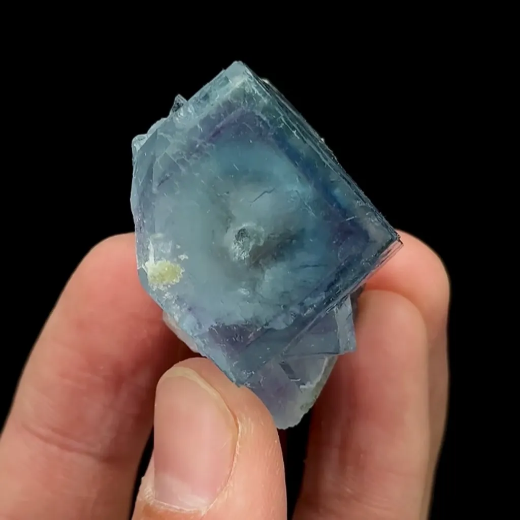 Natural Blue Cube Fluorite, Mineral Specimen:Yaogangxian,Hunan (30*30*25MM) - image 3