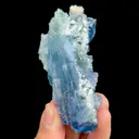 Natural Blue Cube Fluorite, Mineral Specimen:Yaogangxian,Hunan (45*85*50MM) - image 5