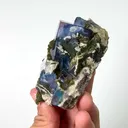 Natural Blue Cube Fluorite, Mineral Specimen:Yaogangxian,Hunan (55*85*35MM) - image 4