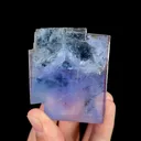 Natural Blue Cube Fluorite, Mineral Specimen:Yaogangxian,Hunan (60*50*30MM) - image 5