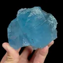 Natural Blue Cube Fluorite, Mineral Specimen:Yaogangxian,Hunan (90*80*50MM) - image 5