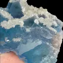 Natural Blue Cubic Fluorite and Calcite, Mineral Specimen:Fujian,China (160*130*60MM) - image 2