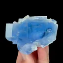 Natural Blue Cubic Fluorite and Calcite, Mineral Specimen:Yaogangxian,Hunan (75*55*50MM) - image 4