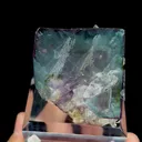 Natural Blue Cubic Fluorite and Clear Quartz Cluster, Mineral Specimen:Yaogangxian,Hunan (50*60*35MM) - image 3