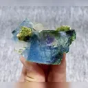 Natural Blue Cubic Fluorite and Quartz and Mica Symbiosis comes from Yaogangxian,Hunan 65*40*35MM - image 5