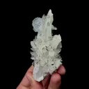 Natural Blue Cubic Fluorite and Quartz Cluster, Mineral Specimen:Yaogangxian,Hunan (55*25*85MM) - image 2