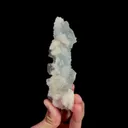 Natural Blue Cubic Fluorite and Quartz, Mineral Specimen:Yaogangxian,Hunan (40*140*25MM) - image 3