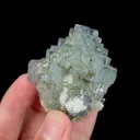 Natural Blue Cubic Fluorite and Quartz, Mineral Specimen:Yaogangxian,Hunan (40*55*45MM) - image 4