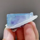 Natural Blue Cubic Fluorite and Quartz Symbiosis comes from Yaogangxian,Hunan 40*20*20MM - image 1