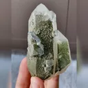 Natural Blue Cubic Fluorite and Quartz Tower Symbiosis comes from Yaogangxian,Hunan 40*50*80MM - image 3