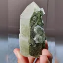 Natural Blue Cubic Fluorite and Quartz Tower Symbiosis comes from Yaogangxian,Hunan 40*50*80MM - image 5