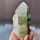 Natural Blue Cubic Fluorite and Quartz Tower Symbiosis comes from Yaogangxian,Hunan 40*50*80MM - image 4