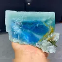 Natural Blue Cubic Fluorite comes from Yaogangxian，Hunan 100*100*70MM - image 1