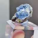 Natural Blue Cubic Fluorite comes from Yaogangxian,Hunan 25*20*15MM - image 3
