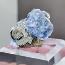 Natural Blue Cubic Fluorite comes from Yaogangxian,Hunan 25*20*15MM - image 2