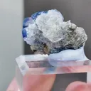 Natural Blue Cubic Fluorite comes from Yaogangxian,Hunan 25*20*15MM - image 5