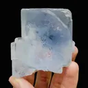 Natural Blue Cubic Fluorite comes from Yaogangxian,Hunan 60*65*45MM - image 5