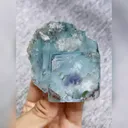 Natural Blue Cubic Fluorite comes from Yaogangxian,Hunan 60*80*40MM - image 4
