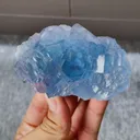 Natural Blue Cubic Fluorite  comes from Yaogangxian,Hunan 80*55*30MM - image 1