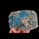 Natural Blue Cubic Fluorite, Mineral Specimen: Fujian,China (135*75*50MM) - image 2