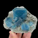 Natural Blue Cubic Fluorite, Mineral Specimen: Inner Mongolia,China (105*85*45MM) - image 1