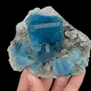 Natural Blue Cubic Fluorite, Mineral Specimen: Inner Mongolia,China (105*85*45MM) - image 3