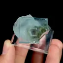 Natural Blue Cubic Fluorite, Mineral Specimen: Yaogangxian,Hunan (30*30*20MM) - image 3