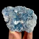Natural Blue Cubic Fluorite, Mineral Specimen:Fujian,China (90*70*25MM) - image 2