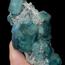 Natural Blue Cubic Fluorite Mineral Specimen,High Quality Specimen,FUJIAN,CHINA(210*118*77mm) - image 1