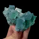 Natural Blue Cubic Fluorite Mineral Specimen,High Quality Specimen,FUJIAN,CHINA(91*53*40mm) - image 4