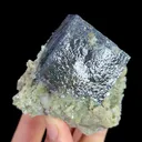 Natural Blue Cubic Fluorite Mineral Specimen,High Quality Specimen:YAO GANG XIAN,CHINA(83*75*60mm) - image 2