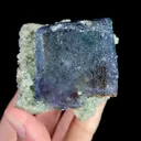 Natural Blue Cubic Fluorite Mineral Specimen,High Quality Specimen:YAO GANG XIAN,CHINA(83*75*60mm) - image 3