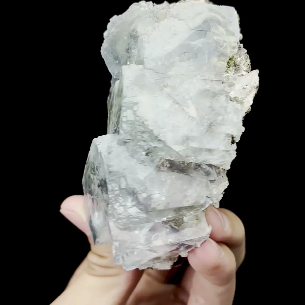 Natural Blue Cubic Fluorite Mineral Specimen,High Quality Specimen,YAO GANG XIAN,HUNAN,CHINA(105*70*45mm) - image 3