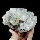 Natural Blue Cubic Fluorite Mineral Specimen,High Quality Specimen,YAO GANG XIAN,HUNAN,CHINA(105*70*45mm) - image 5