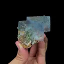 Natural Blue Cubic Fluorite Mineral Specimen,High Quality Specimen,YAO GANG XIAN,HUNAN,CHINA(60*50*25mm) - image 5